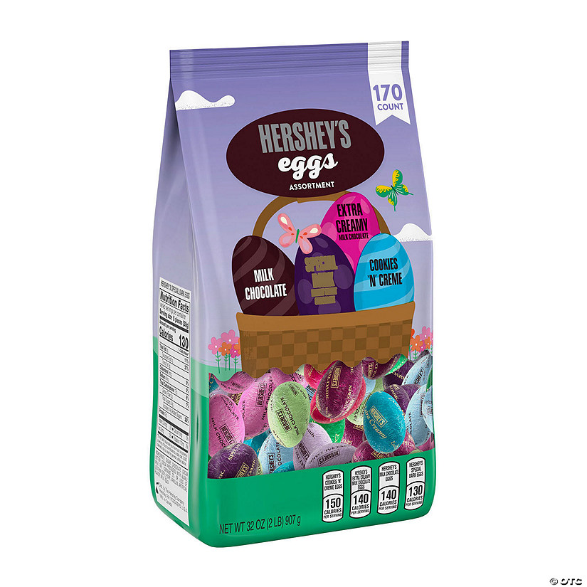 Hershey&#8217;s<sup>&#174;</sup> Chocolate Easter Eggs Candy - 150 Pc. Image