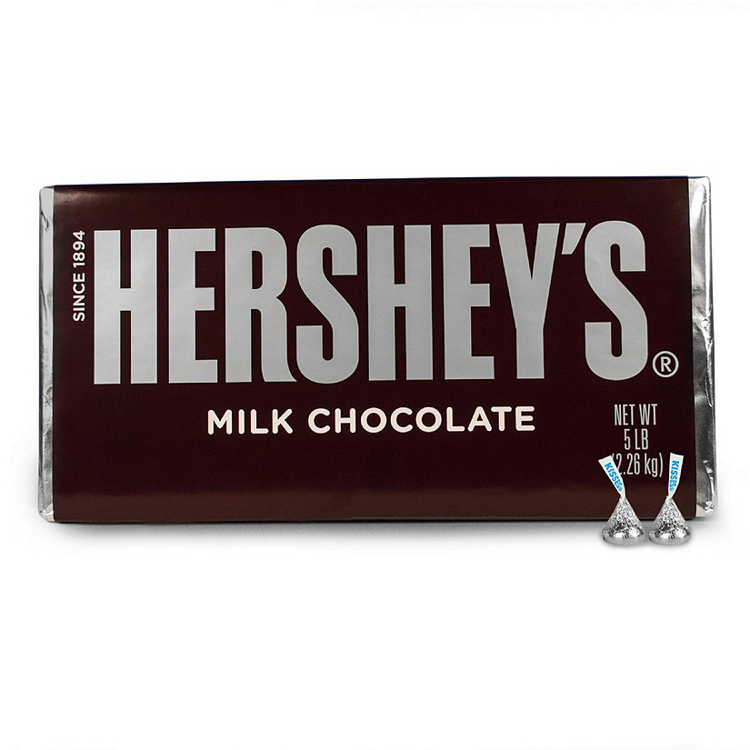 Hershey's Giant 5-Pound Chocolate Bar Candy Gift Image