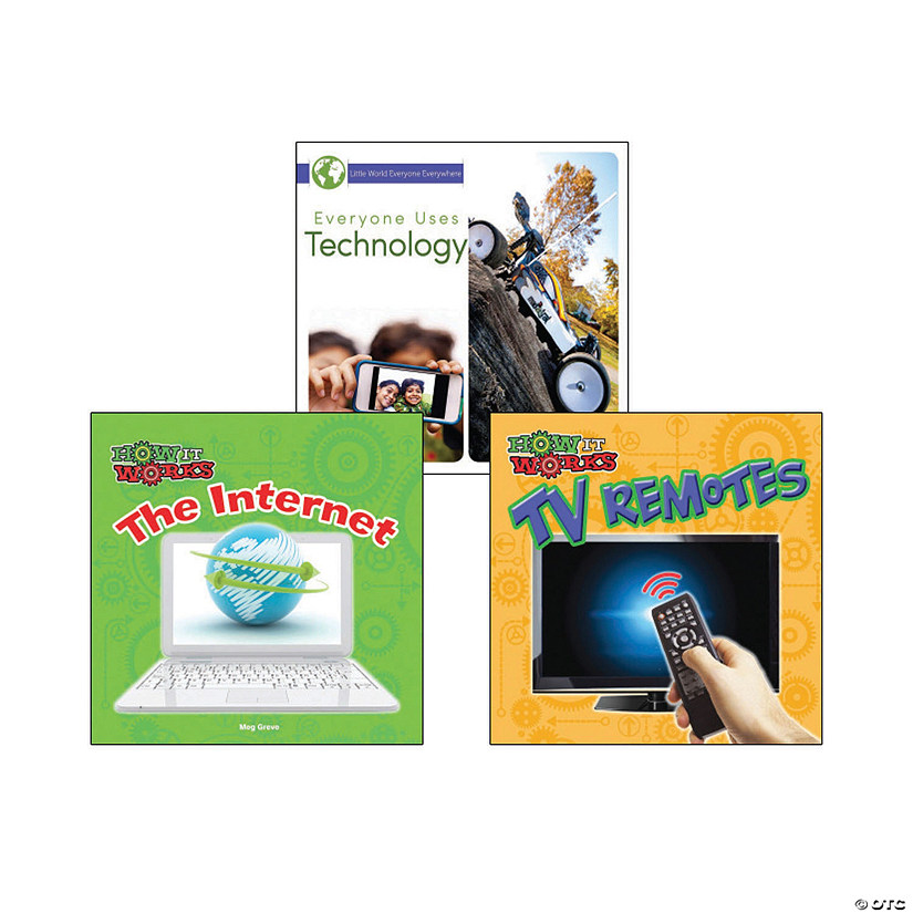 High Interest Science - Cool Technology - Grades K-2 (Set 1) Book Set Image