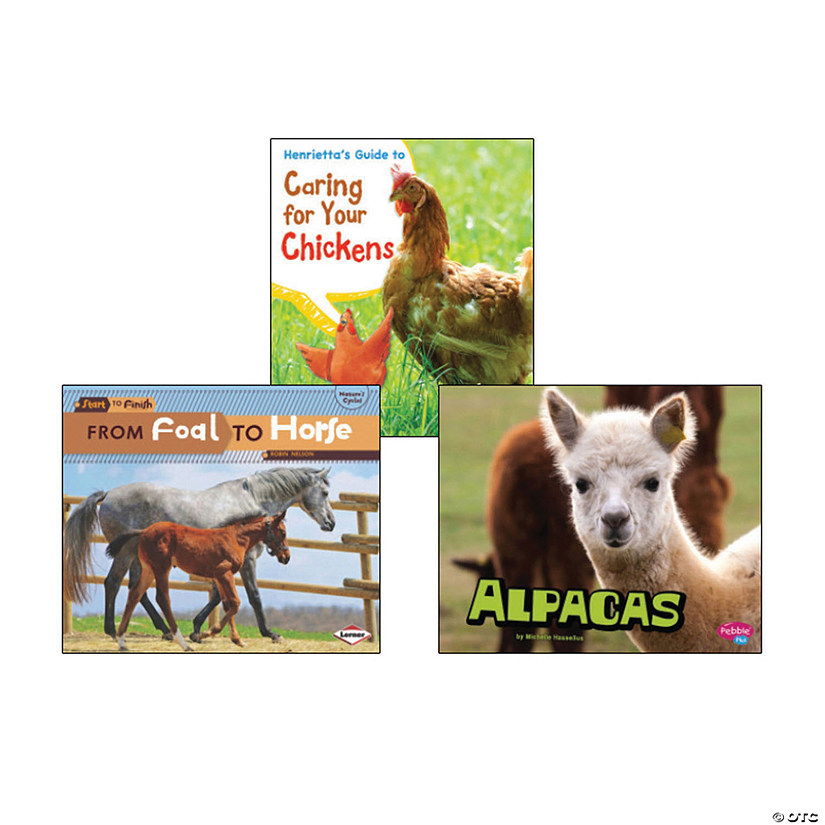 High Interest Science -  Farm Animals - Grades 2-3 Book Set Image