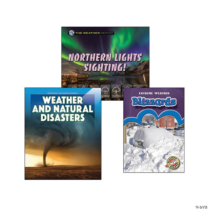 High Interest Science - Weather - Grades 2-4 (Set 1) Book Set Image