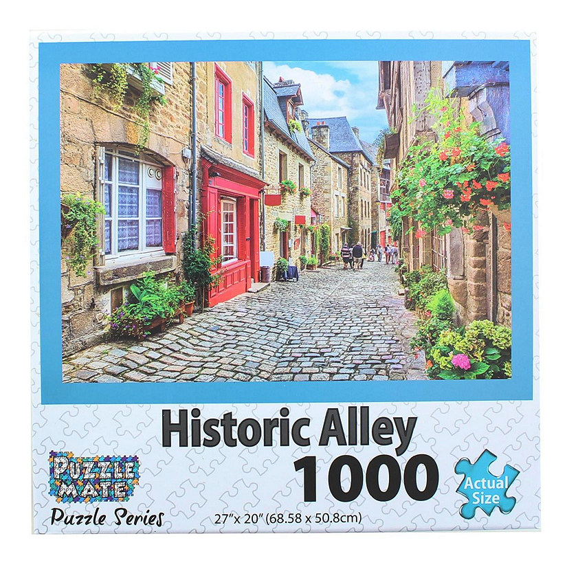 Historic Alley 1000 Piece Jigsaw Puzzle Image