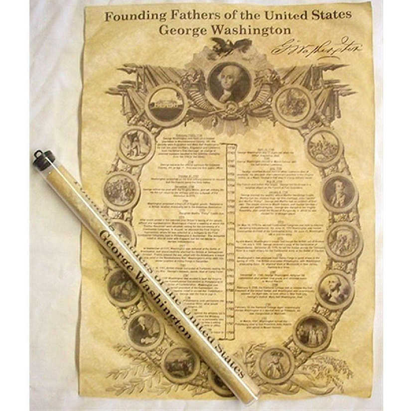Historic U.S. Document Reproduction: George Washington Image