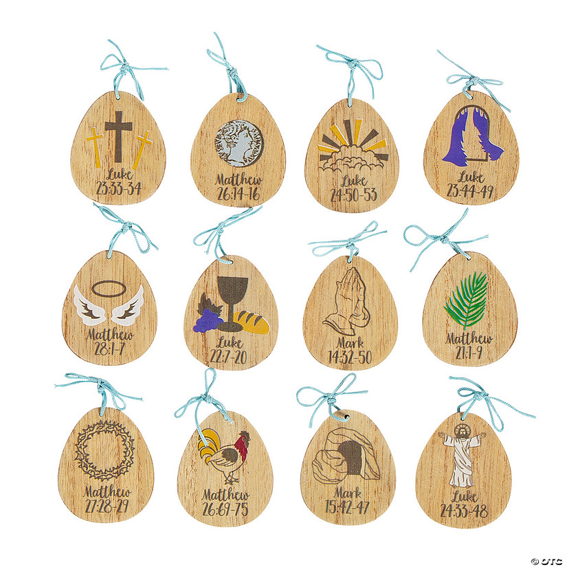 Holy Week Ornaments - 12 Pc. Image