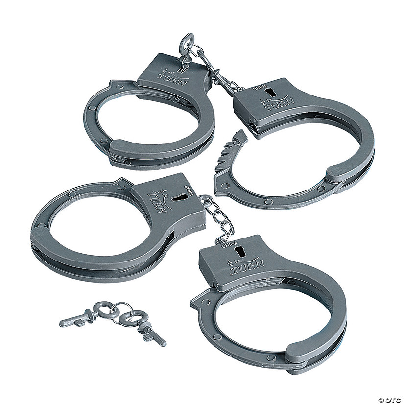 Hometown Heroes Handcuffs with Keys - 12 Pc. Image