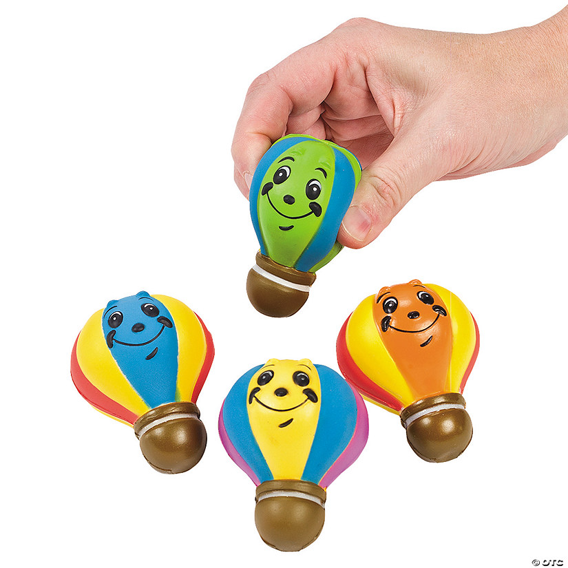 Hot Air Balloon Stress Toys - 12 Pc. Image