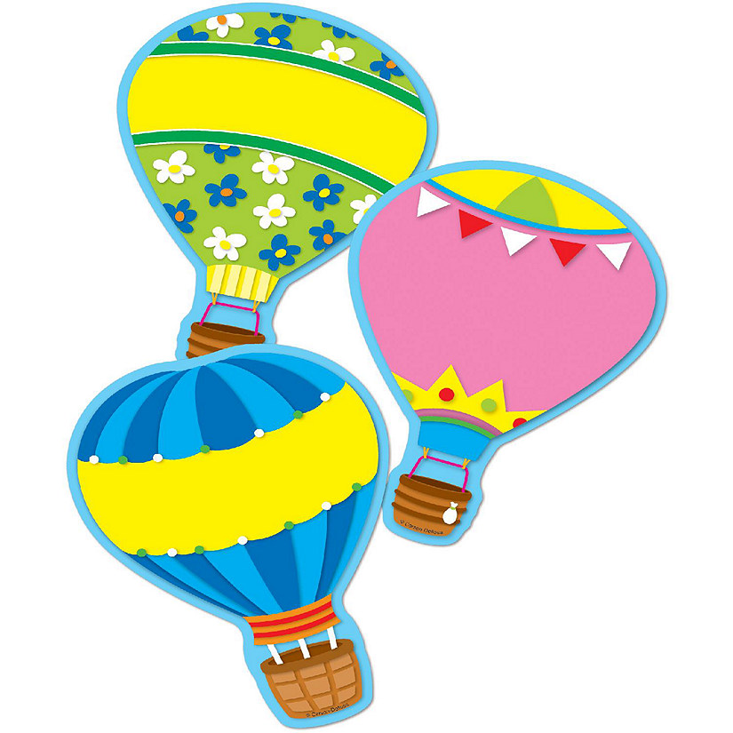 Hot Air Balloons Cutouts Image