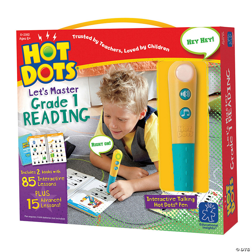 Hot Dots&#174; Jr Let'S Master Grade 1 Reading Image