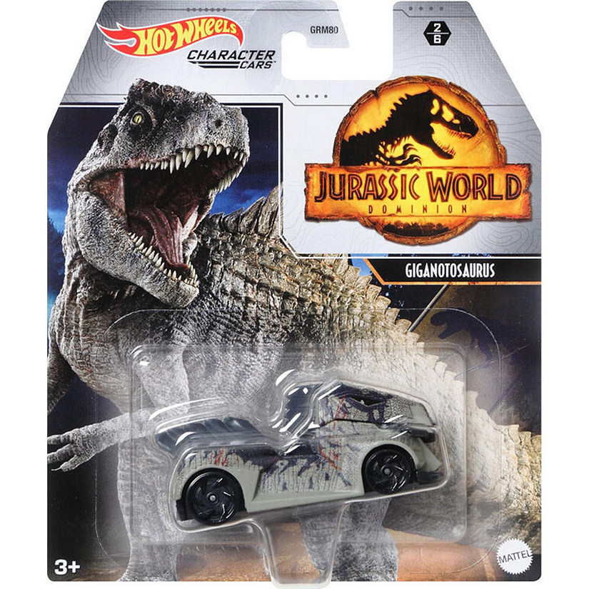 Hot Wheels Character Cars Jurassic World Giant Dino Image