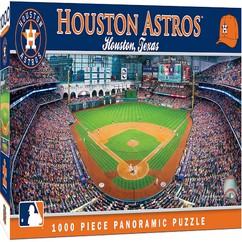 Houston Astros - 1000 Piece Panoramic Jigsaw Puzzle Image