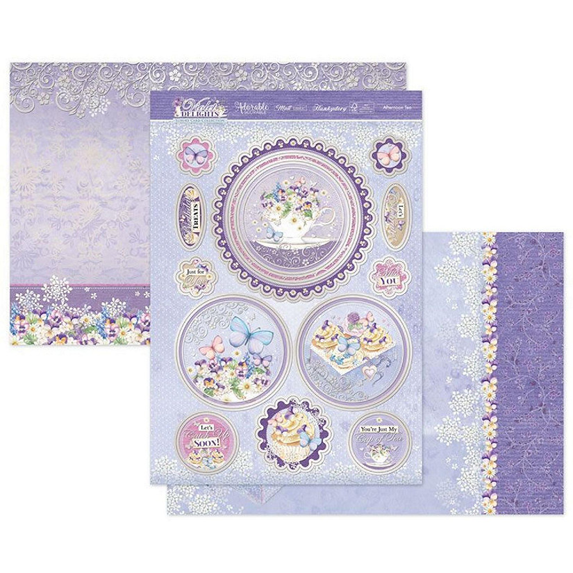 Hunkydory Crafts Afternoon Tea Luxury Topper Set Image