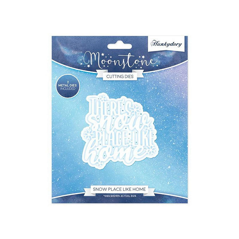 Hunkydory Crafts Moonstone Dies  Snow Place Like Home Image
