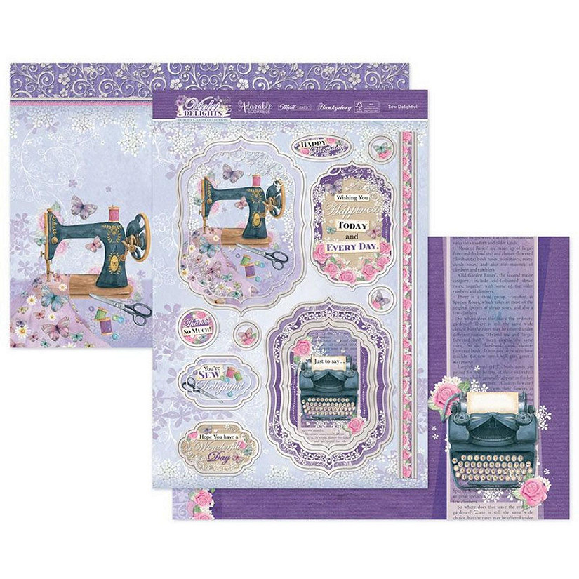 Hunkydory Crafts Sew Delightful Luxury Topper Set Image