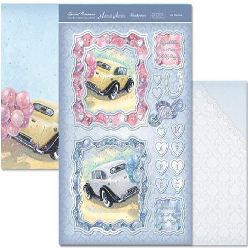 Hunkydory Crafts Special Occasions Individual TopperJust Married Image