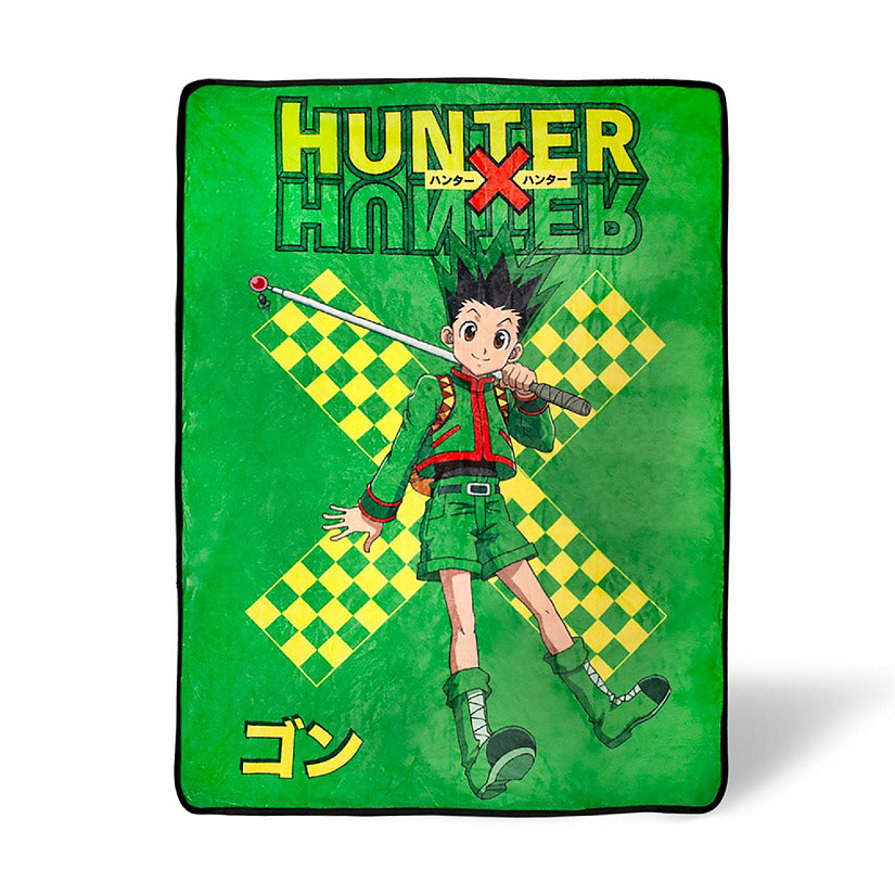 Hunter X Hunter Gon Freecss Fleece Throw Blanket  45 x 60 Inches Image
