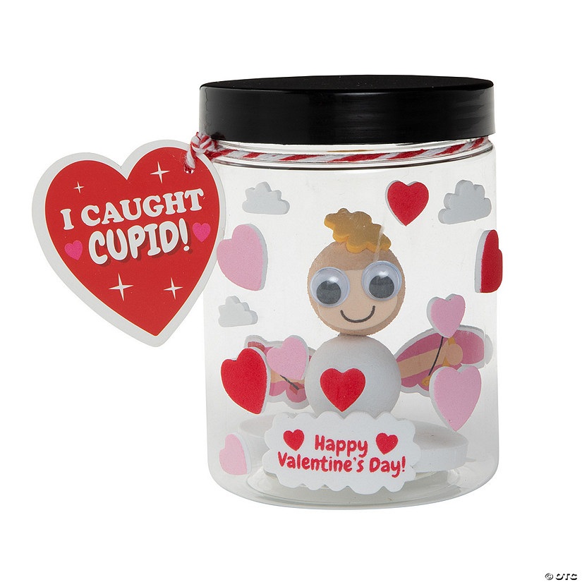 I Caught Cupid in a Jar Craft Kit &#8211; Makes 6 Image