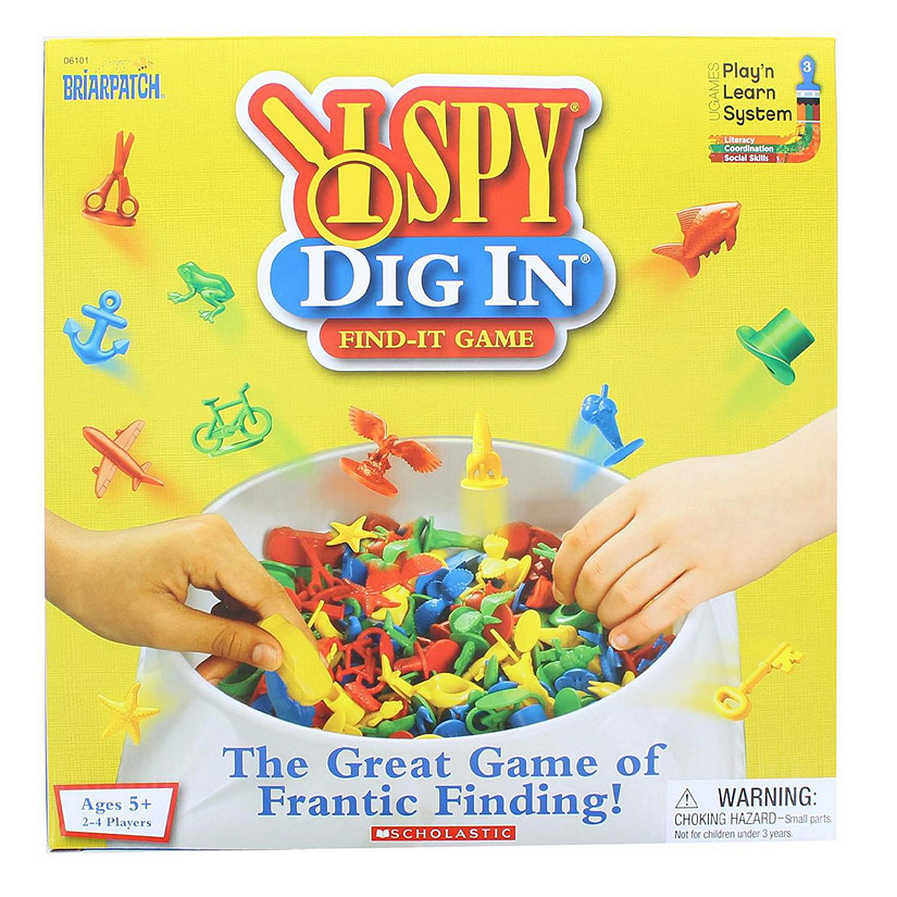 I Spy Dig In Frantic Finding Game  For 2-4 Players Image
