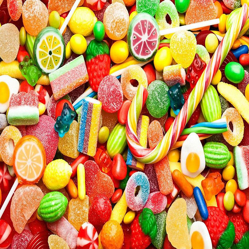I Want Candy! Sugar Confectionery 1000 Piece Jigsaw Puzzle Image