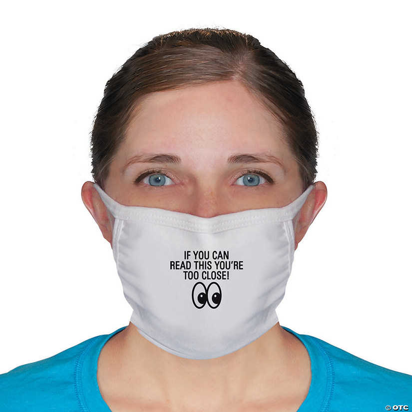 If You Can Read This Fabric Face Masks - 2 Pc. Image