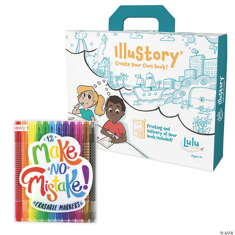 Illustory and Erasable Markers Set of 2 Image