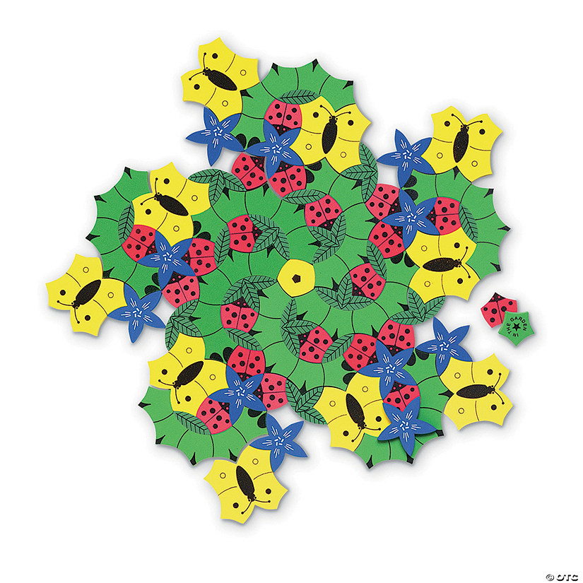 In the Garden Tessellation Puzzle Image