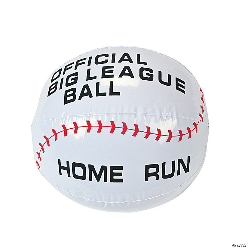 Inflatable Baseballs - 12 Pc. Image