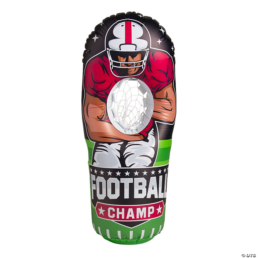 Inflatable Football Player Toss Game Image