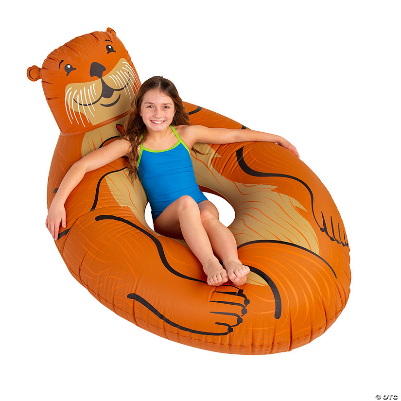 Inflatable GoFloats&#8482; Sea Otter Raft Image