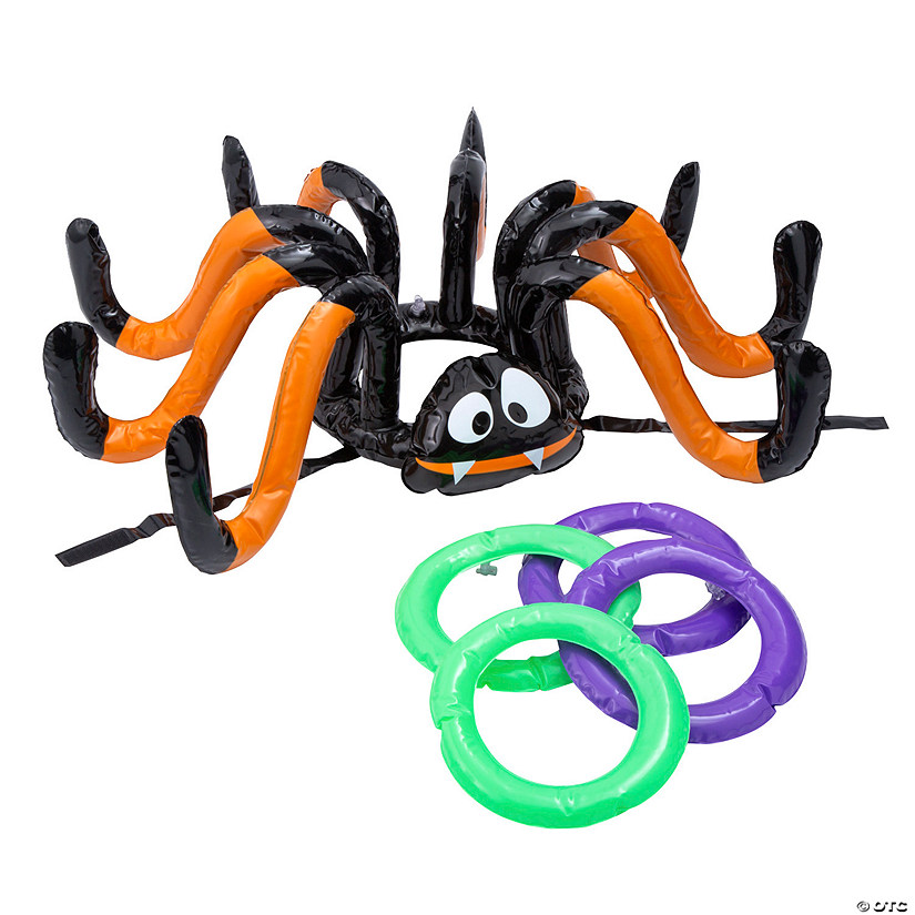 Inflatable Spider Hat Ring Toss Game - 5 Pc. Image