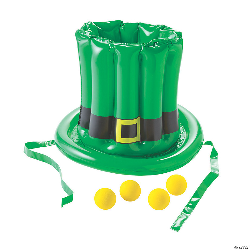 Inflatable St. Patrick&#8217;s Day Hat Toss Game Image