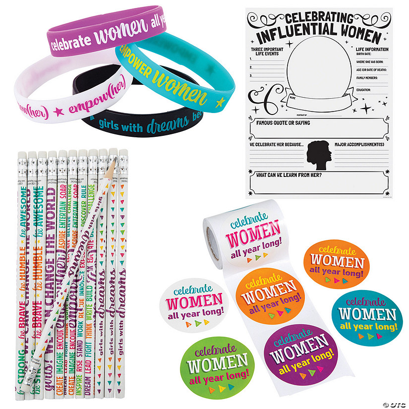 Influential Women Handout Kit for 24 Image