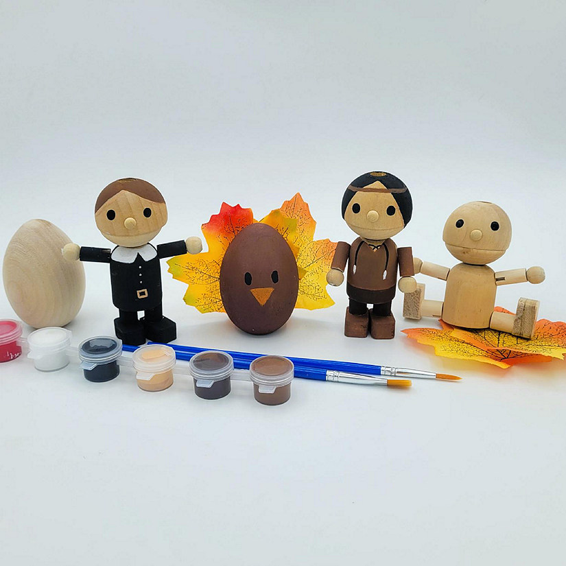 Ink and Trinket Kids DIY Thanksgiving Craft Kit Image