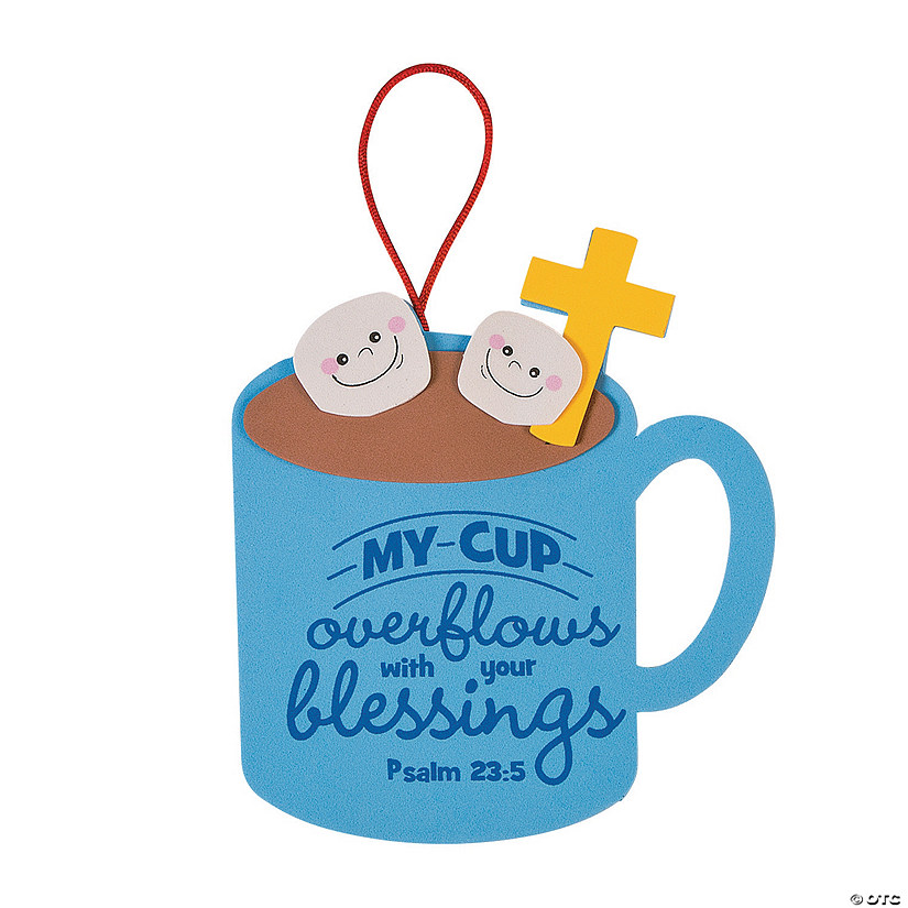 Inspirational Hot Cocoa Ornament Craft Kit Image