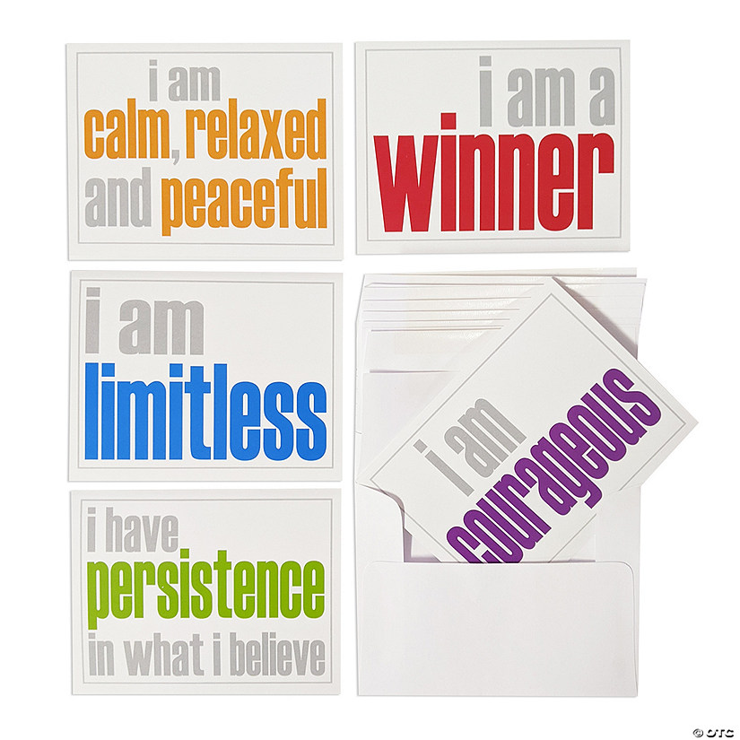 Inspired Minds Hopefulness Booster Set, Note Cards and Envelopes, 2 Each of 5 Titles Image