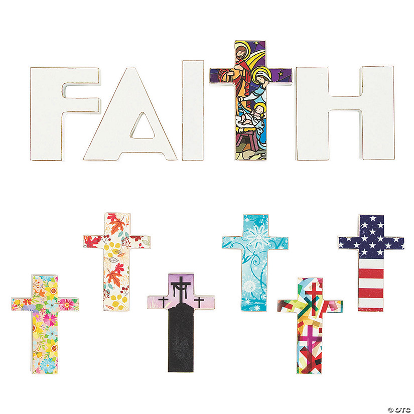 Interchangeable Faith Tabletop Decoration Set Image