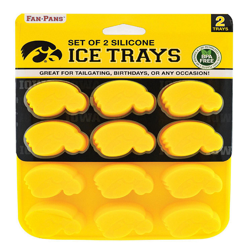 Iowa Hawkeyes Ice Cube Tray Image