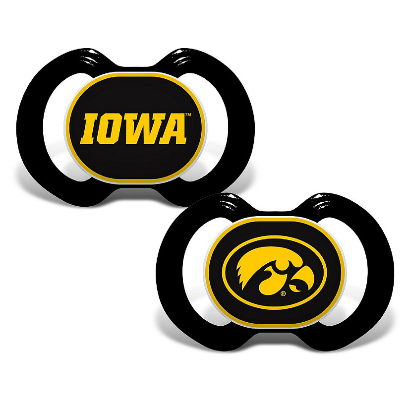 Iowa Hawkeyes - Pacifier 2-Pack Image