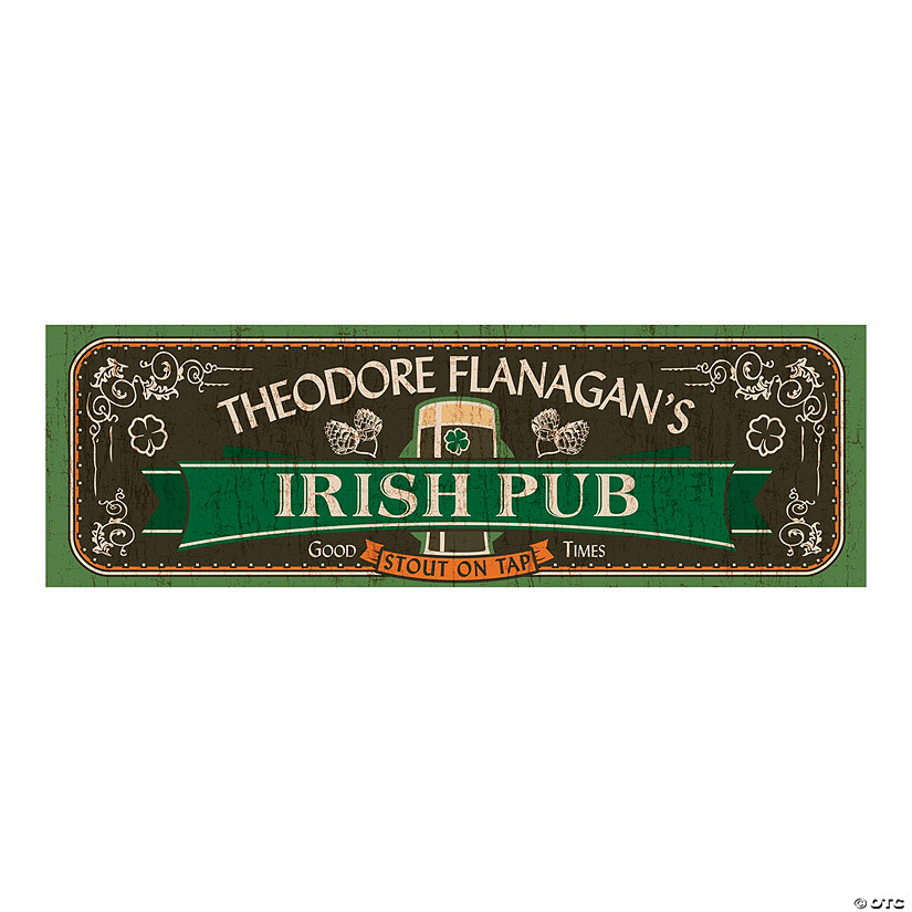 Irish Pub Party Custom Banner Image
