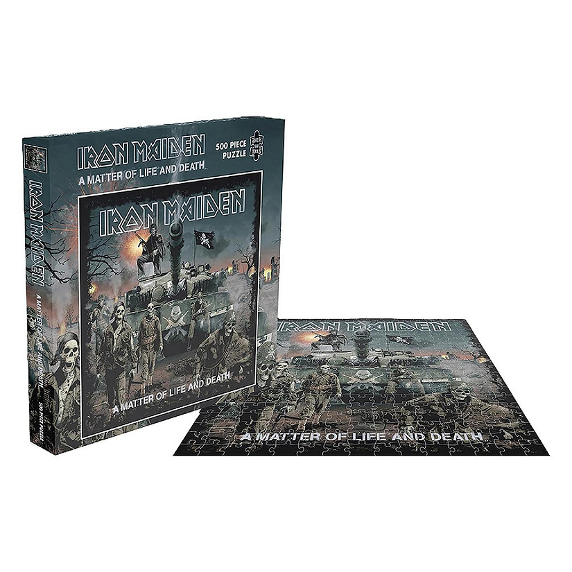 Iron Maiden A Matter Of Life And Death 500 Piece Jigsaw Puzzle Image