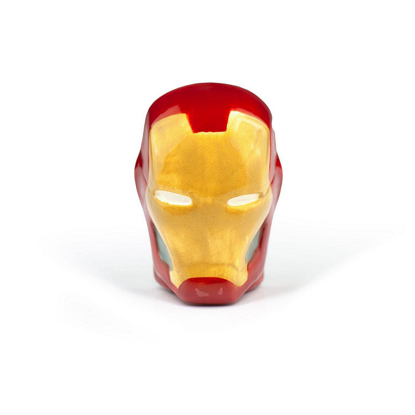 Iron Man Refrigerator Magnet  3D Superhero Collectible Magnet  2 Inches Tall Image