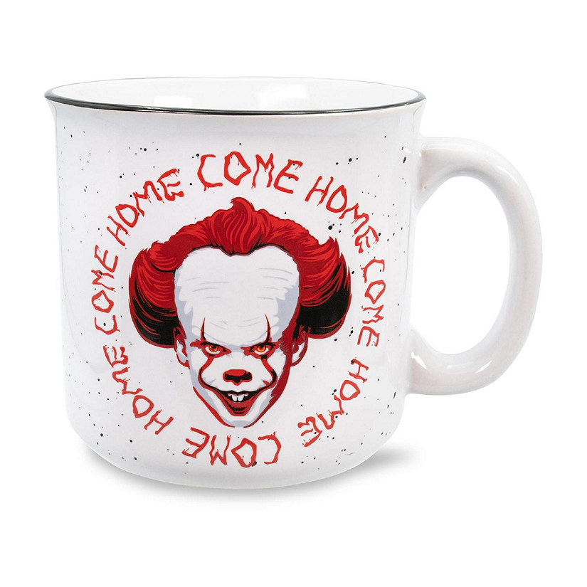 IT Pennywise "Come Home" Ceramic Camper Mug  Holds 20 Ounces Image