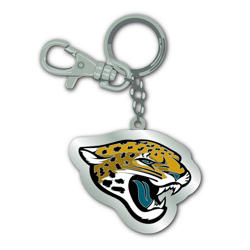 Jacksonville Jaguars Beveled NFL Team Key Tag Image