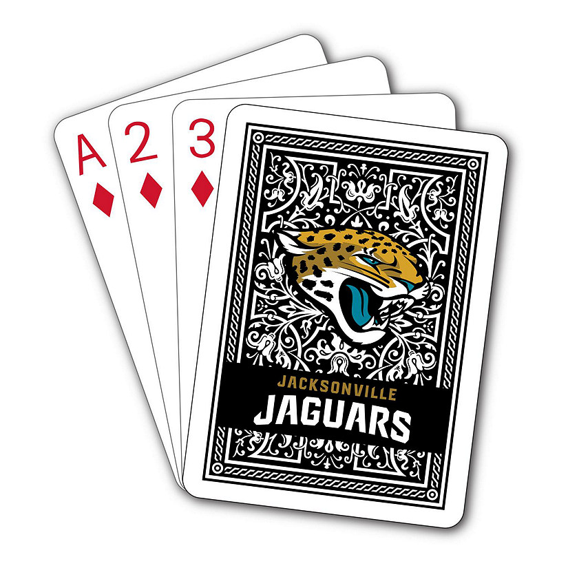 Jacksonville Jaguars NFL Team Playing Cards Image