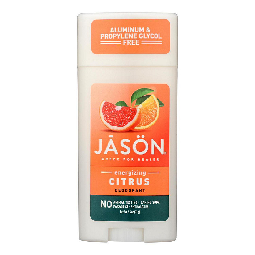 Jason Natural Products - Deodorant Stick Citrus - 1 Each-2.5 OZ Image