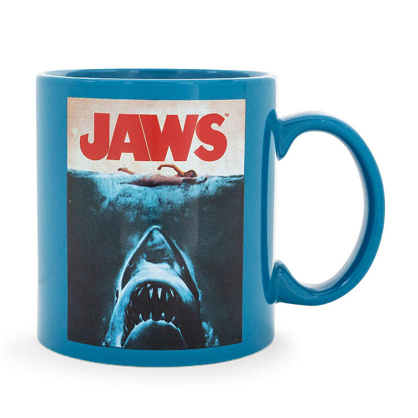 JAWS Amity Island Population Ceramic Mug  Holds 20 Ounces Image
