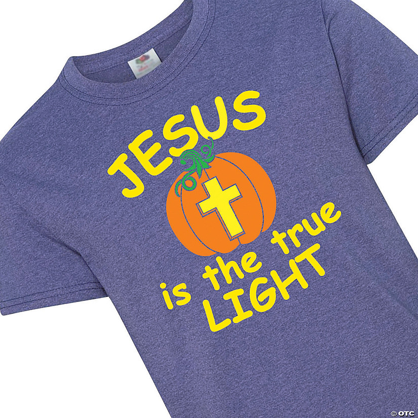 Jesus Is the True Light Youth T-Shirt Image