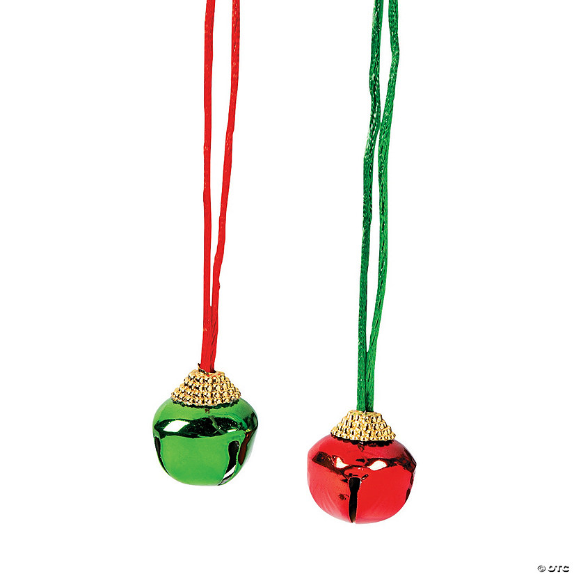 Jingle Bell Necklaces - 12 Pc. Image
