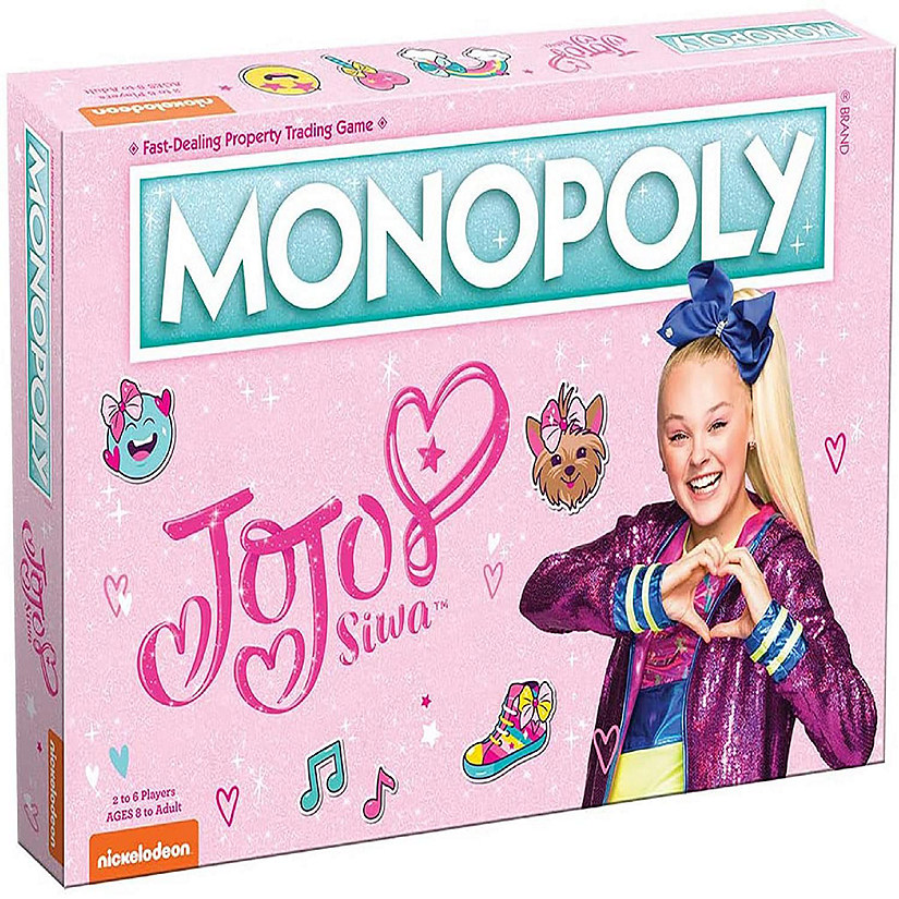 JoJo Siwa Monopoly Board Game Image