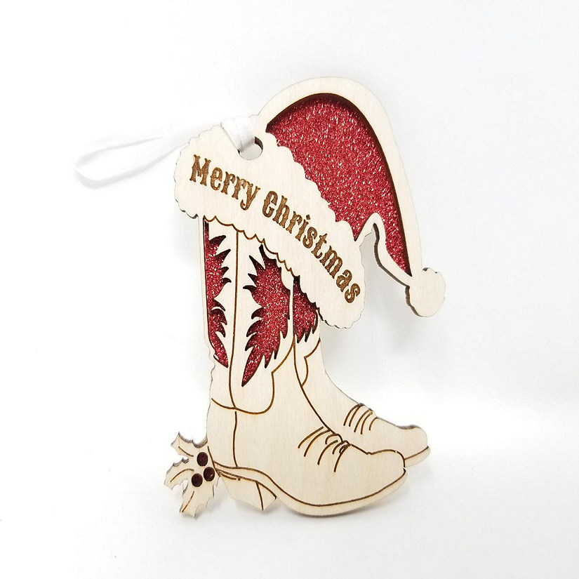 Joseph's Workshop Western Cowboy Boots Ornament Image
