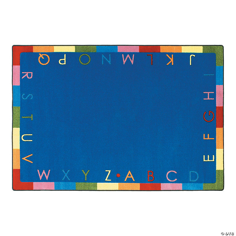 Joy Carpets Rainbow Alphabet&#174; Classroom Rug Image